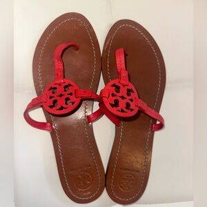 Tory Burch Miller Women's Red Sandals